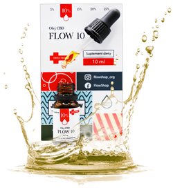 FLOW 10 - Olej CBD 10 % / 1000mg